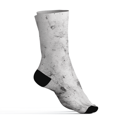 Retro Red Taxi 12s Socks Match Blowing Money Fast Girl 3D All-Over Print - NastyJamz
