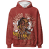 Dune Red 13s Hoodie Match Blowing Money Fast Girl 3D All-Over Print - NastyJamz