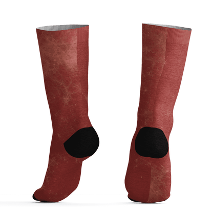 Dune Red 13s Socks Match Blowing Money Fast Girl 3D All-Over Print - NastyJamz