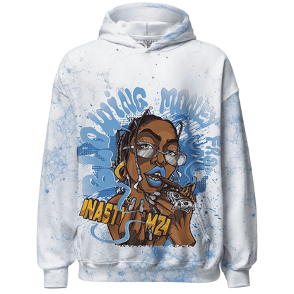 Carolina-Blue-Univercitii-17s-Hoodie-Match-Blowing-Money-Fast-Girl-3D