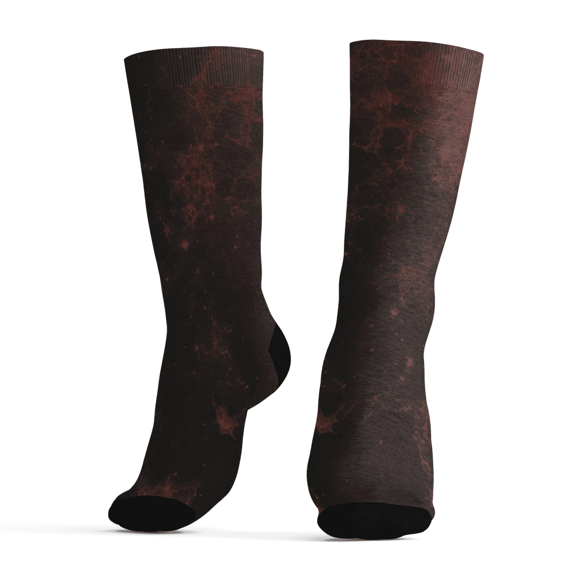 Black-Toe-Reimagined-Red-White-1s-NastyJamz-Socks-Match-Blowing-Money-Fast-Girl-3D