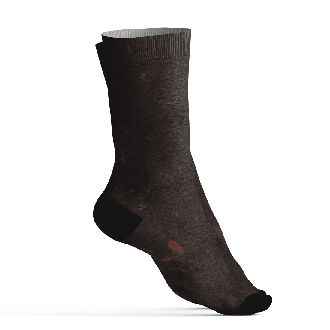 Black-Toe-Reimagined-Red-White-1s-NastyJamz-Socks-Match-Blowing-Money-Fast-Girl-3D