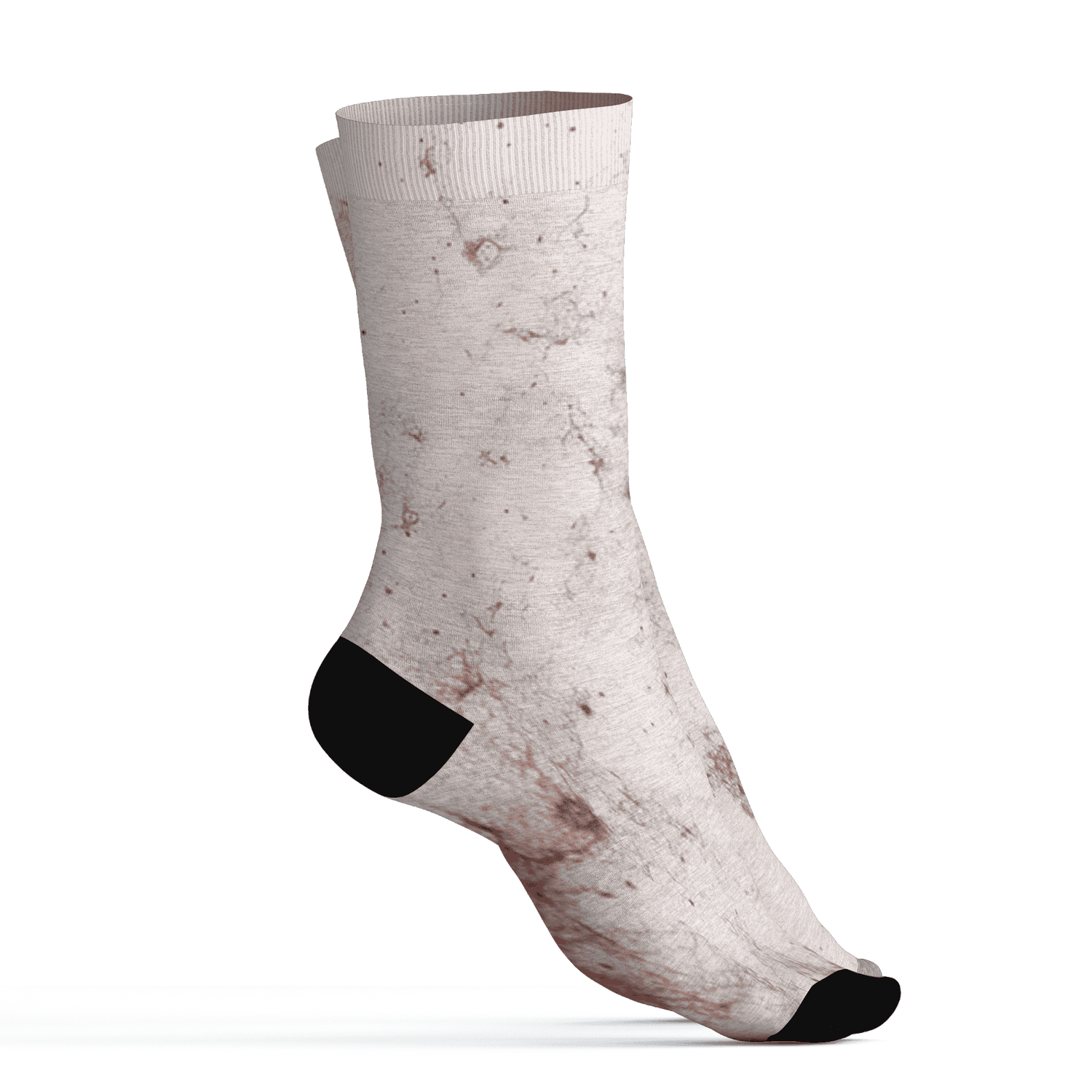 High 85 Metallic Burgundy 1s Socks Match Blowing Money Fast Girl 3D All-Over Print - NastyJamz