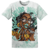 High OG Green Glow 1s T Shirt Match Blowing Money Fast Girl 3D All-Over Print - NastyJamz