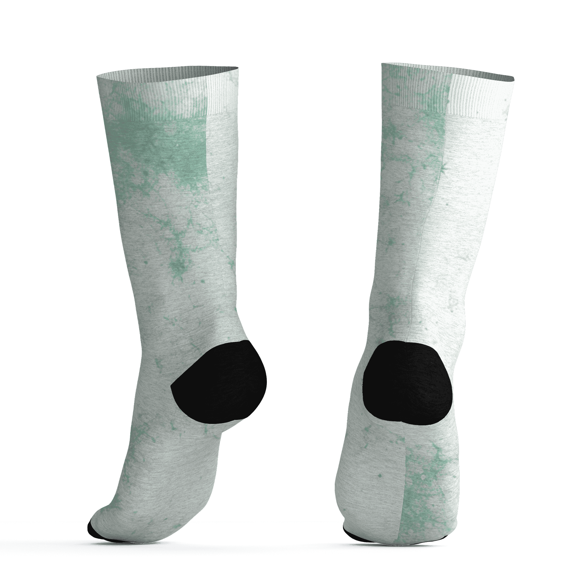 High OG Green Glow 1s Socks Match Blowing Money Fast Girl 3D All-Over Print - NastyJamz