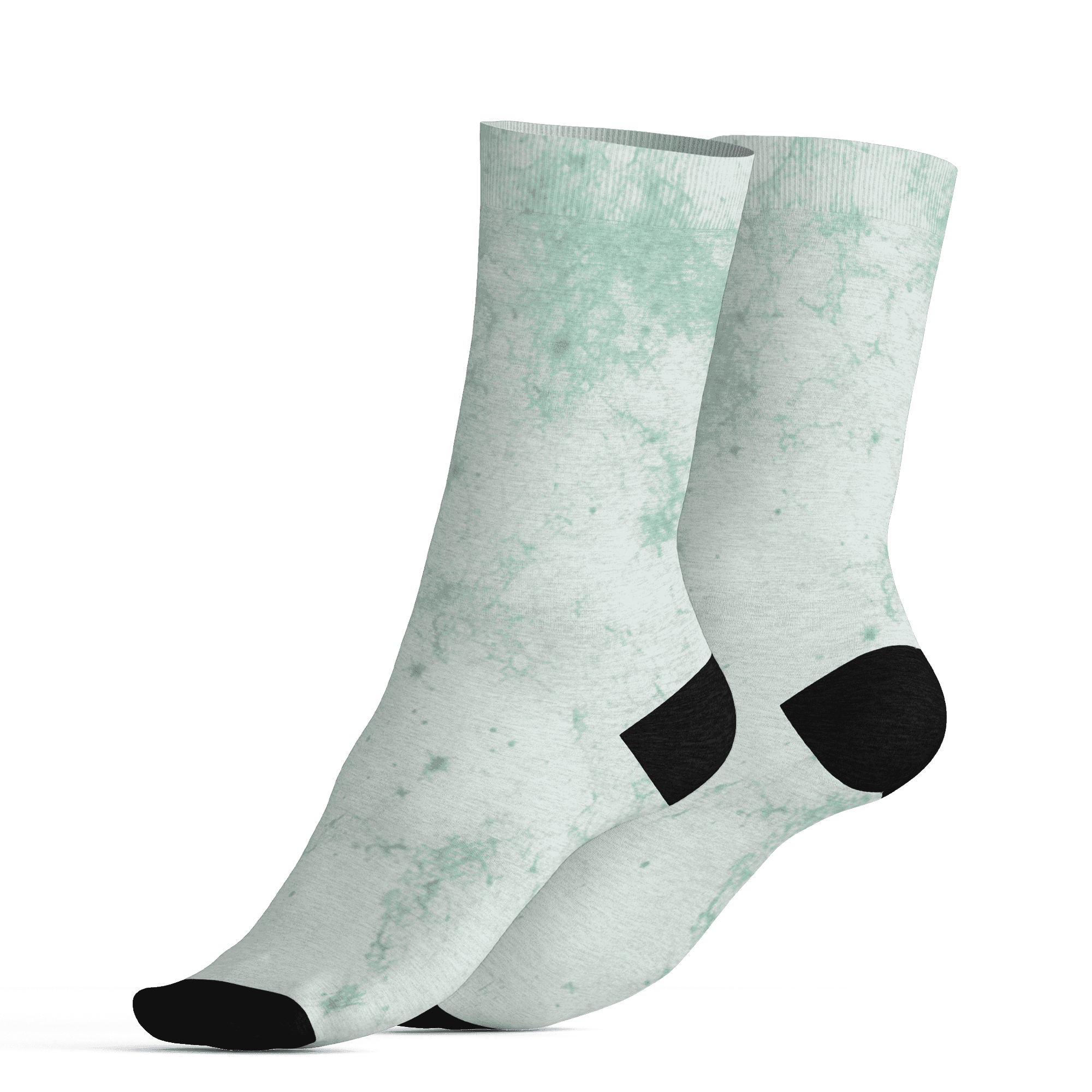 High OG Green Glow 1s Socks Match Blowing Money Fast Girl 3D All-Over Print - NastyJamz