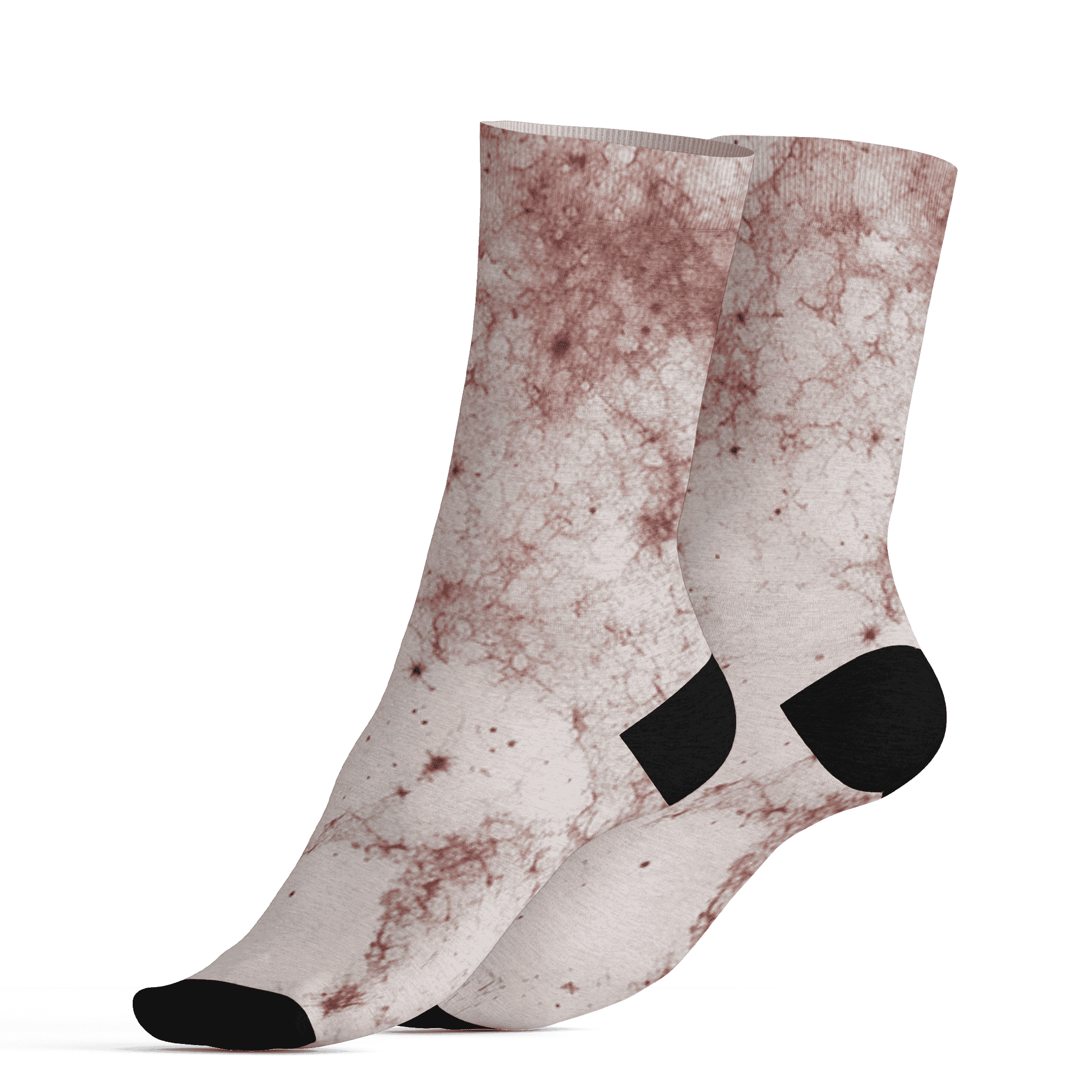 High White Team Red 1s Socks Match Blowing Money Fast Girl 3D All-Over Print - NastyJamz