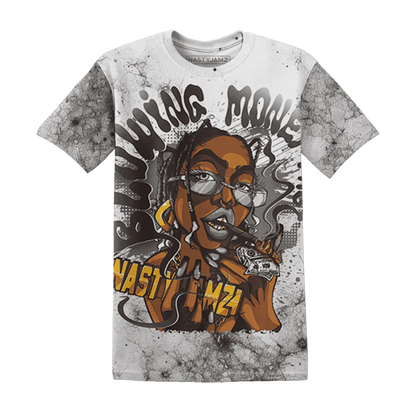 Low-Mocha-1s-T-Shirt-Match-Blowing-Money-Fast-Girl-3D