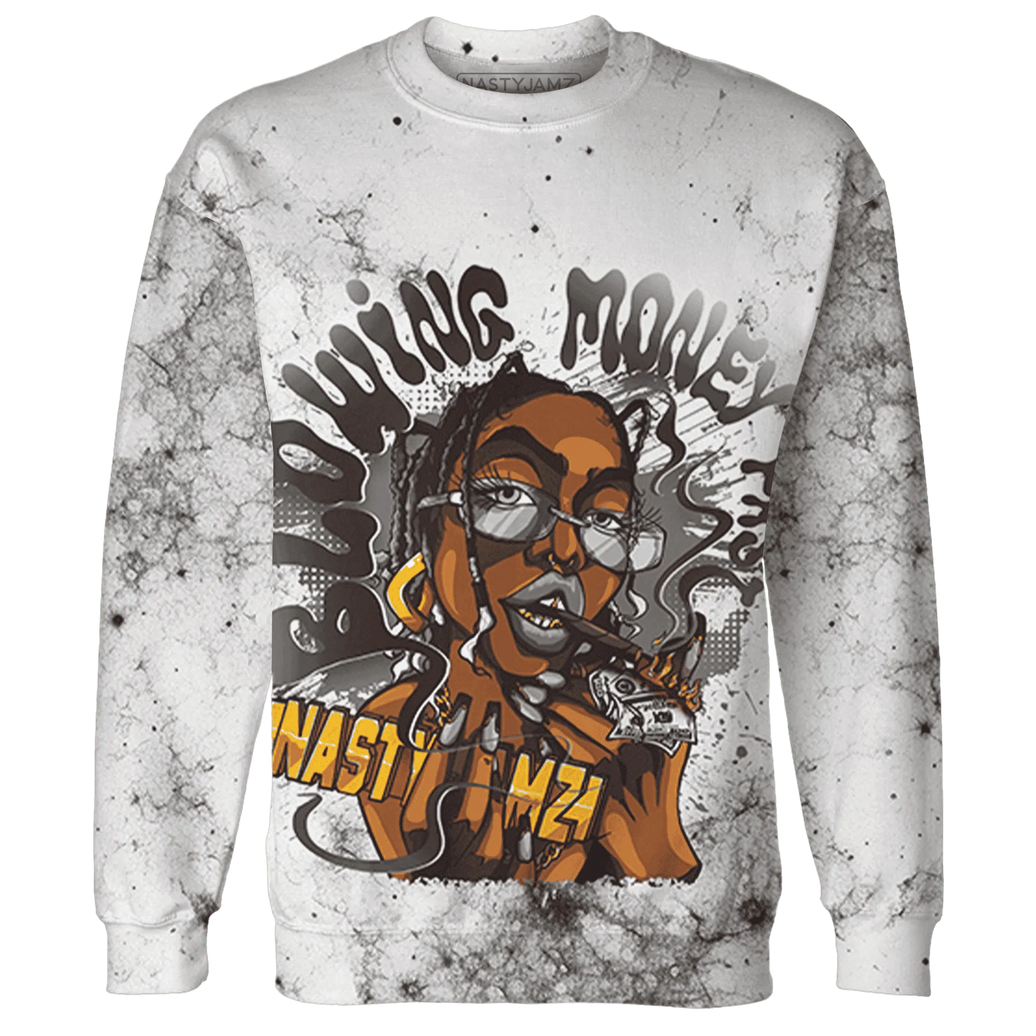 Low-Mocha-1s-Sweatshirt-Match-Blowing-Money-Fast-Girl-3D