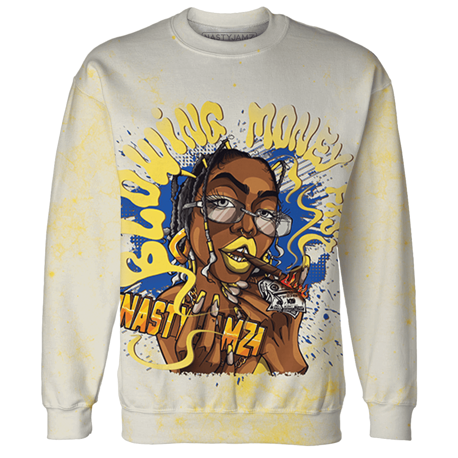 Low OG Canary TVSC 1s Sweatshirt Match Blowing Money Fast Girl 3D All-Over Print - NastyJamz