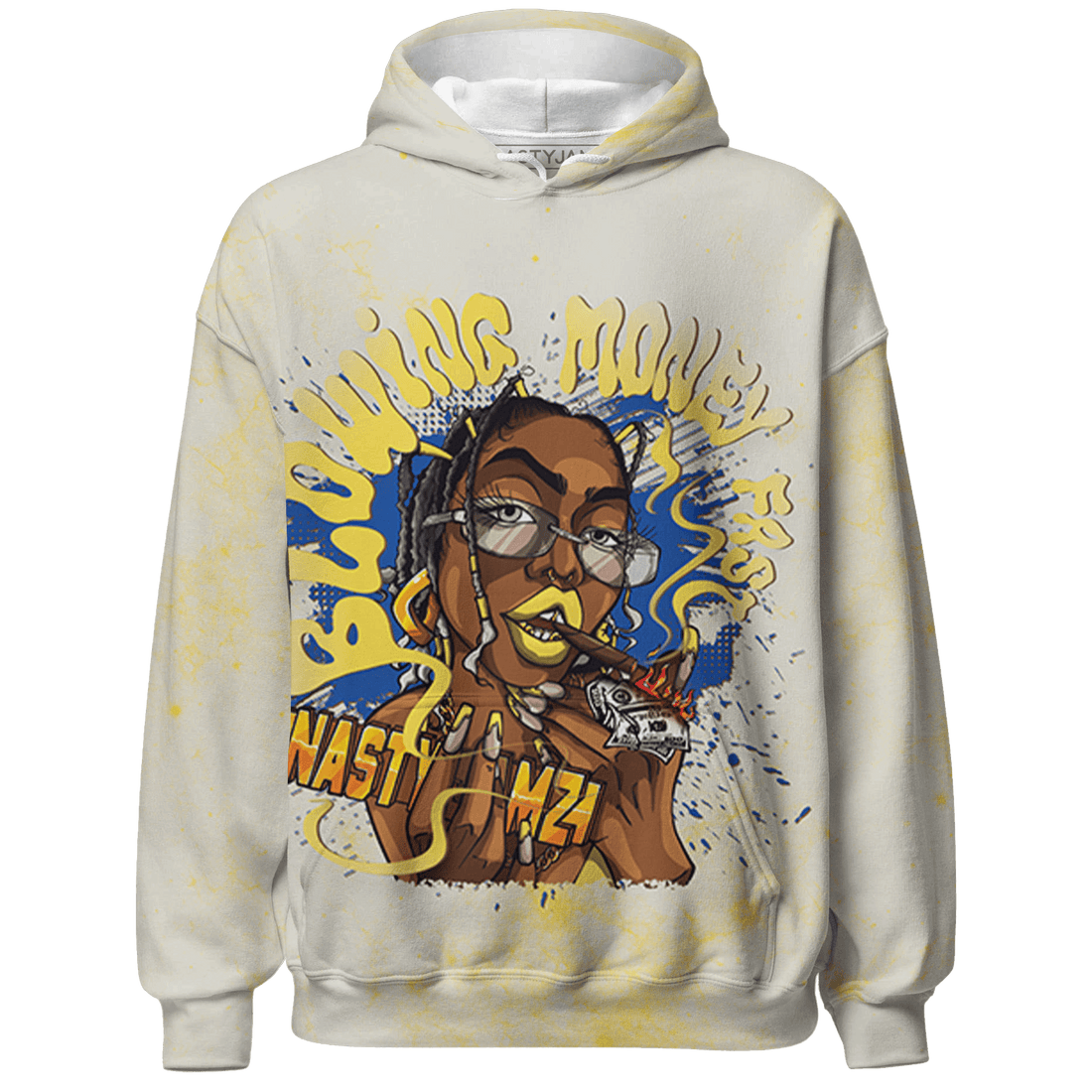Low OG Canary TVSC 1s Hoodie Match Blowing Money Fast Girl 3D All-Over Print - NastyJamz