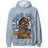 Mid Diffused Blue Grey 1s Hoodie Match Blowing Money Fast Girl 3D All-Over Print - NastyJamz