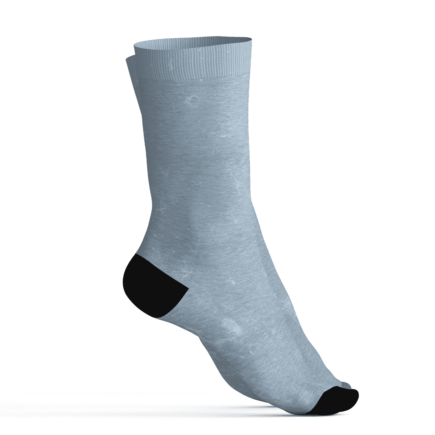 Mid Diffused Blue Grey 1s Socks Match Blowing Money Fast Girl 3D All-Over Print - NastyJamz