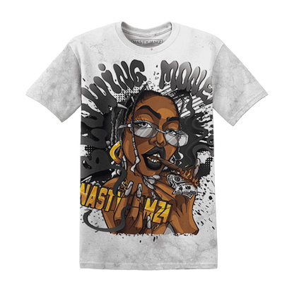 Wolf-Grey-1s-T-Shirt-Match-Blowing-Money-Fast-Girl-3D