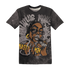 Black-Violet-Ore-3s-T-Shirt-Match-Blowing-Money-Fast-Girl-3D