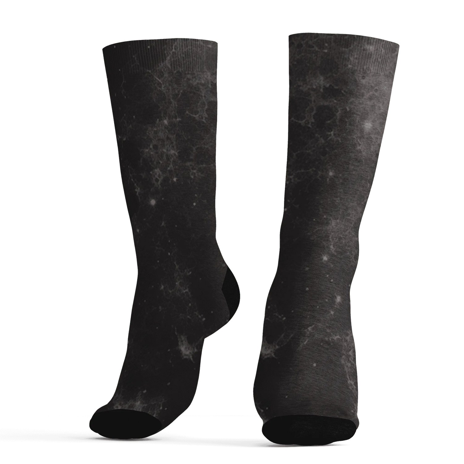 Black-Violet-Ore-3s-Socks-Match-Blowing-Money-Fast-Girl-3D