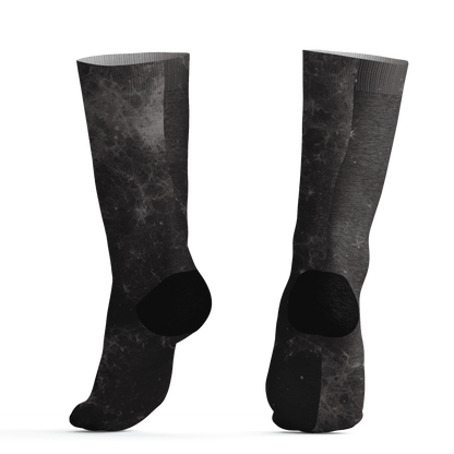 Black-Violet-Ore-3s-Socks-Match-Blowing-Money-Fast-Girl-3D