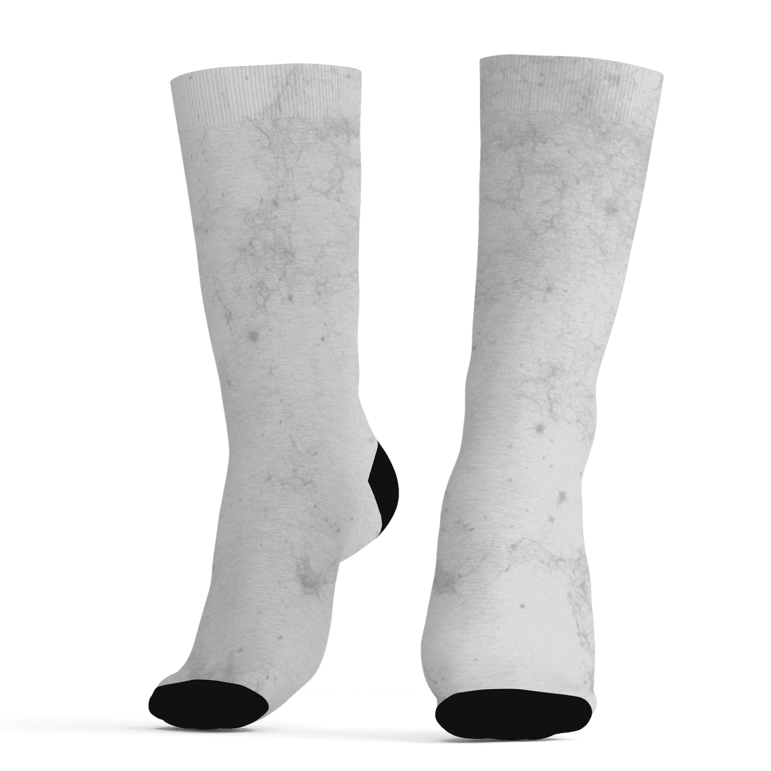 Cement-Grey-3s-Socks-Match-Blowing-Money-Fast-Girl-3D
