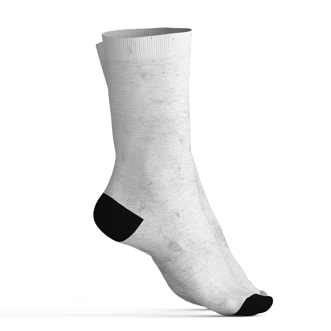 Cement-Grey-3s-Socks-Match-Blowing-Money-Fast-Girl-3D