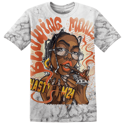 Georgia Peach 3s T Shirt Match Blowing Money Fast Girl 3D All-Over Print - NastyJamz
