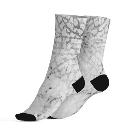 Georgia Peach 3s Socks Match Blowing Money Fast Girl 3D All-Over Print - NastyJamz