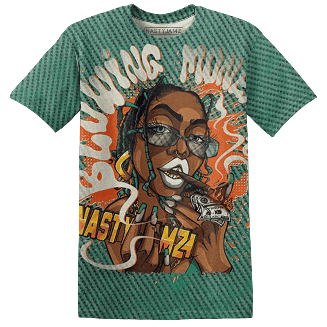 Nina CN Abney 3s T Shirt Match Blowing Money Fast Girl 3D All-Over Print - NastyJamz