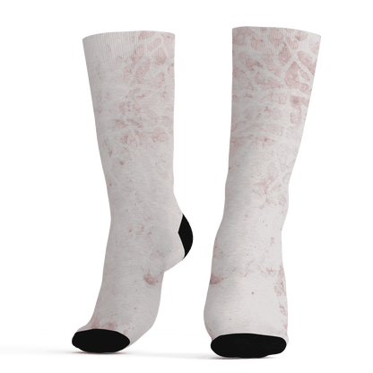 Red Stardust 3s Socks Match Blowing Money Fast Girl 3D All-Over Print - NastyJamz