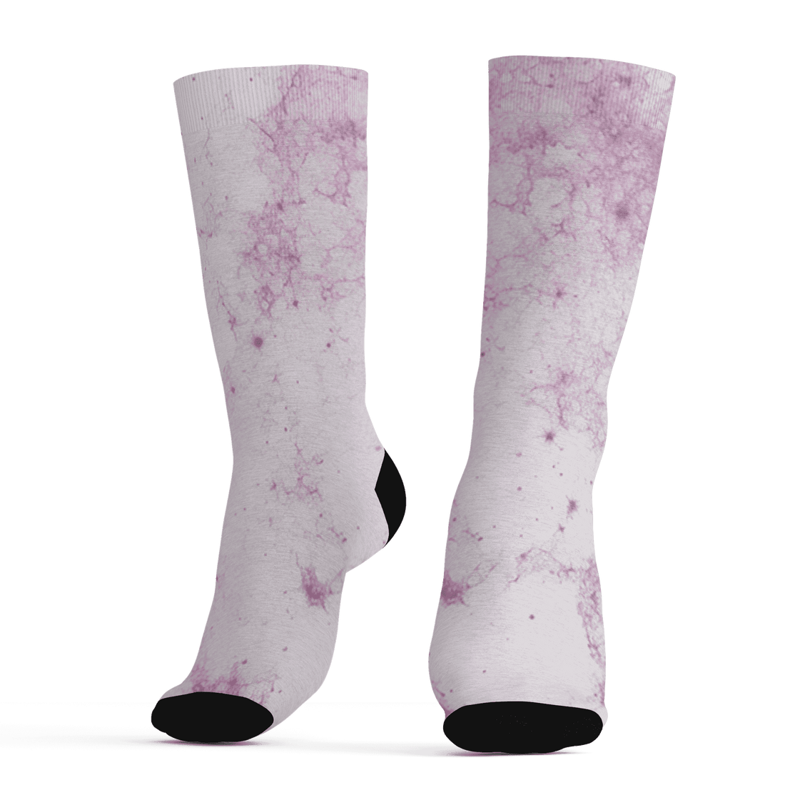GS Hyper Violet 4s Socks Match Blowing Money Fast Girl 3D All-Over Print - NastyJamz