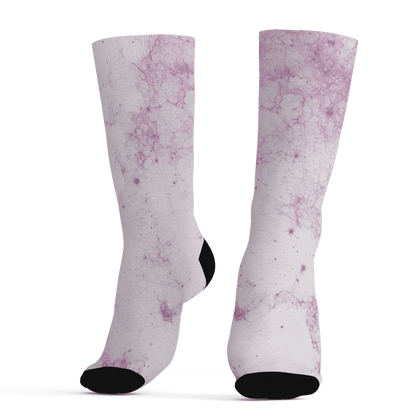 GS Hyper Violet 4s Socks Match Blowing Money Fast Girl 3D All-Over Print - NastyJamz