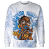 Industrial Blue 4s Sweatshirt Match Blowing Money Fast Girl 3D All-Over Print - NastyJamz