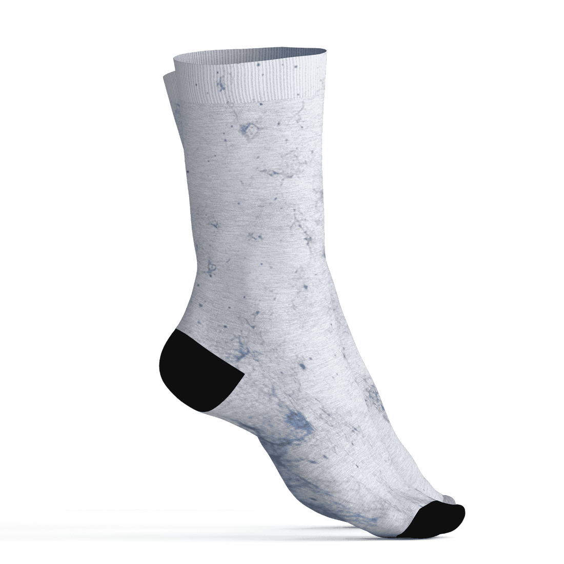 Industrial Blue 4s Socks Match Blowing Money Fast Girl 3D All-Over Print - NastyJamz