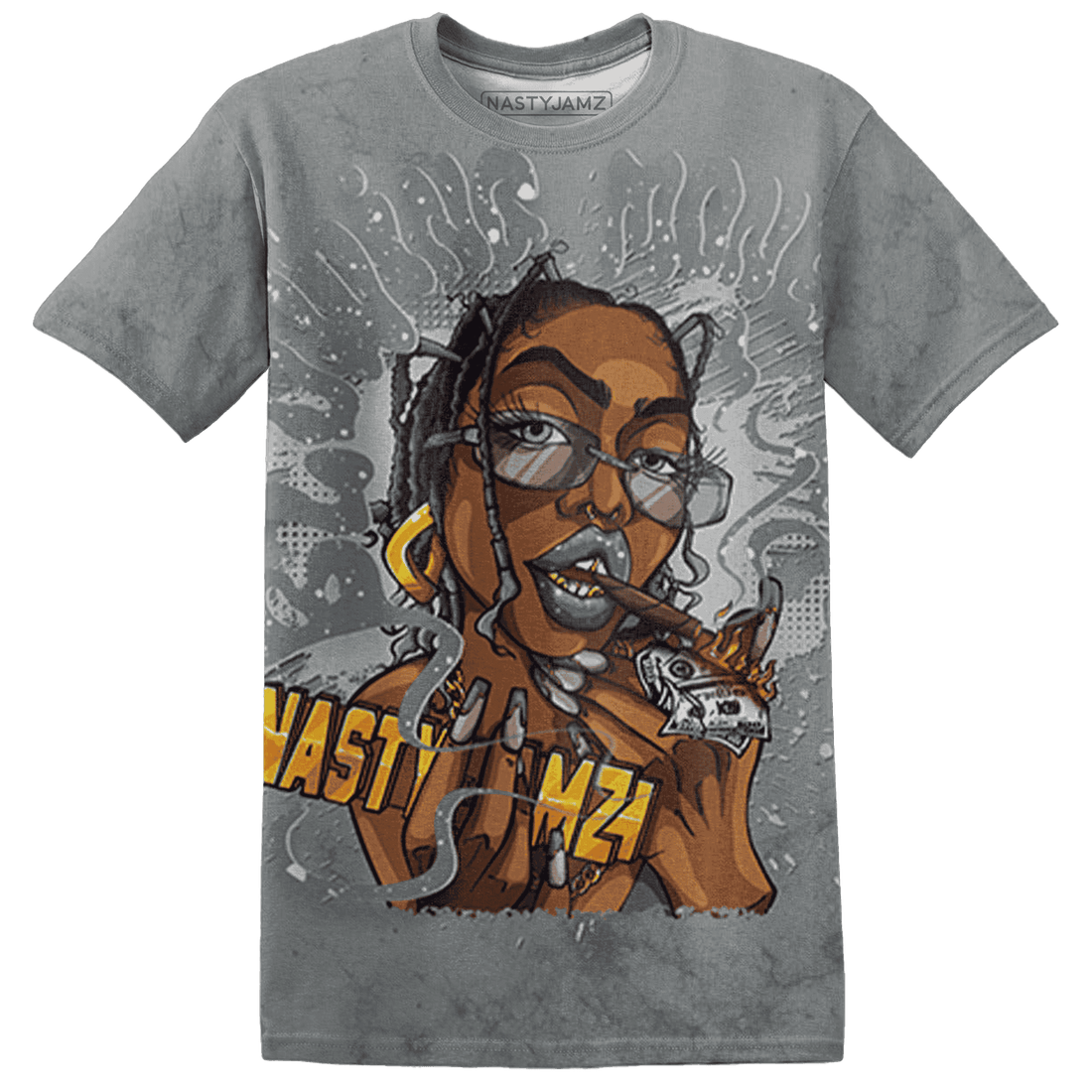 Paris Olympicsss 4s T Shirt Match Blowing Money Fast Girl 3D All-Over Print - NastyJamz