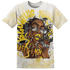 Vivid Sulfur 4s T Shirt Match Blowing Money Fast Girl 3D All-Over Print - NastyJamz