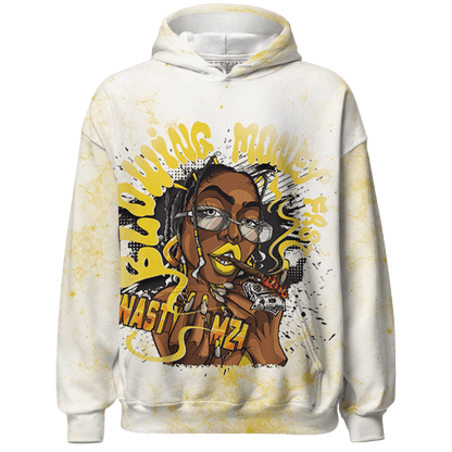 Vivid Sulfur 4s Hoodie Match Blowing Money Fast Girl 3D All-Over Print - NastyJamz