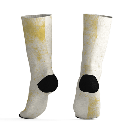 Vivid Sulfur 4s Socks Match Blowing Money Fast Girl 3D All-Over Print - NastyJamz