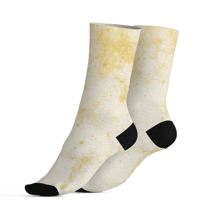 Vivid Sulfur 4s Socks Match Blowing Money Fast Girl 3D All-Over Print - NastyJamz