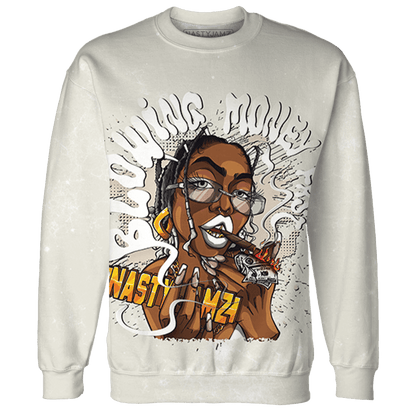 SE Sail 5s Sweatshirt Match Blowing Money Fast Girl 3D All-Over Print - NastyJamz