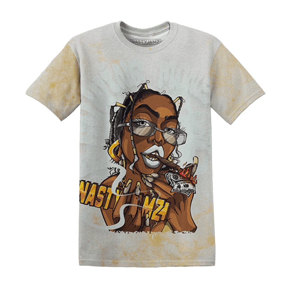 Paris-Olympicsss-6s-T-Shirt-Match-Blowing-Money-Fast-Girl-3D