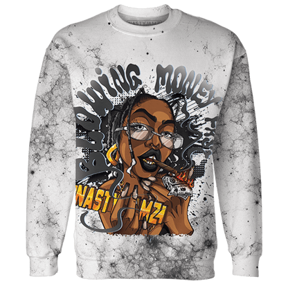 Reverse Oreo 6s Sweatshirt Match Blowing Money Fast Girl 3D All-Over Print - NastyJamz