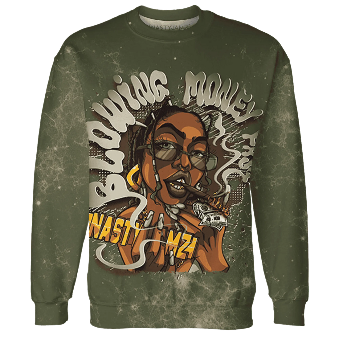 AM-1-Essential-Premium-NastyJamz-Sweatshirt-Match-Blowing-Money-Fast-Girl-3D