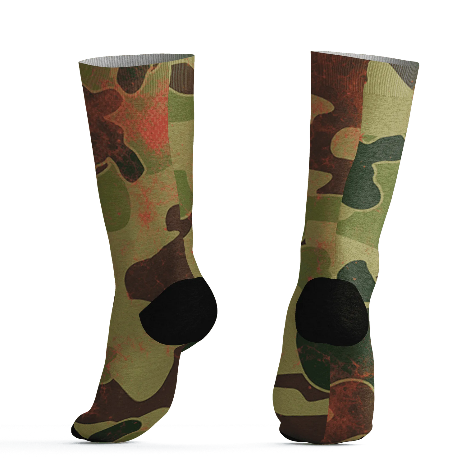AM-90-Dark-Sage-Solar-Red-NastyJamz-Socks-Match-Blowing-Money-Fast-Girl-3D