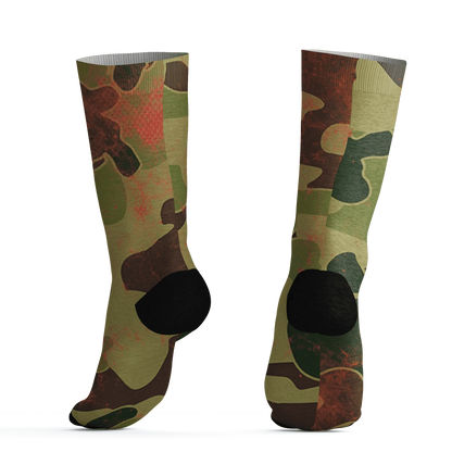 AM-90-Dark-Sage-Solar-Red-NastyJamz-Socks-Match-Blowing-Money-Fast-Girl-3D