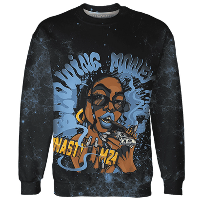 AM-Plus-Black-Univercitii-Blue-Sweatshirt-Match-Blowing-Money-Fast-Girl-3D
