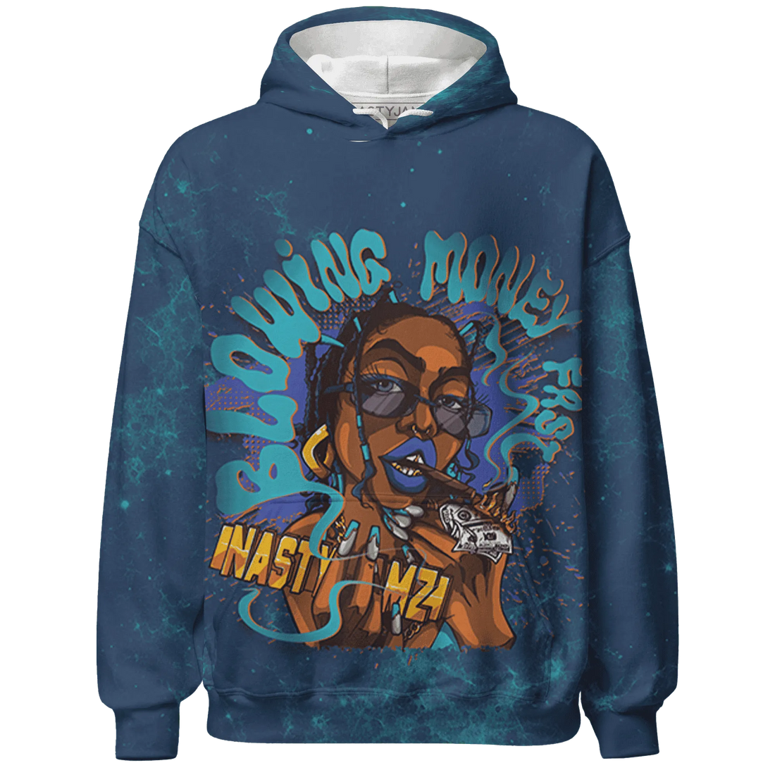 AM-Plus-Drift-Midnight-Navy-Total-Orange-Dusty-Cactus-Hoodie-Match-Blowing-Money-Fast-Girl-3D