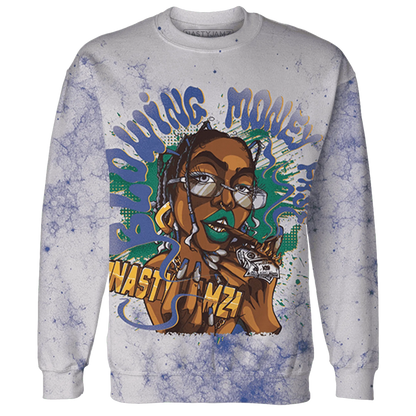 Dunk-Hyper-Royal-Malachite-NastyJamz-Sweatshirt-Match-Blowing-Money-Fast-Girl-3D