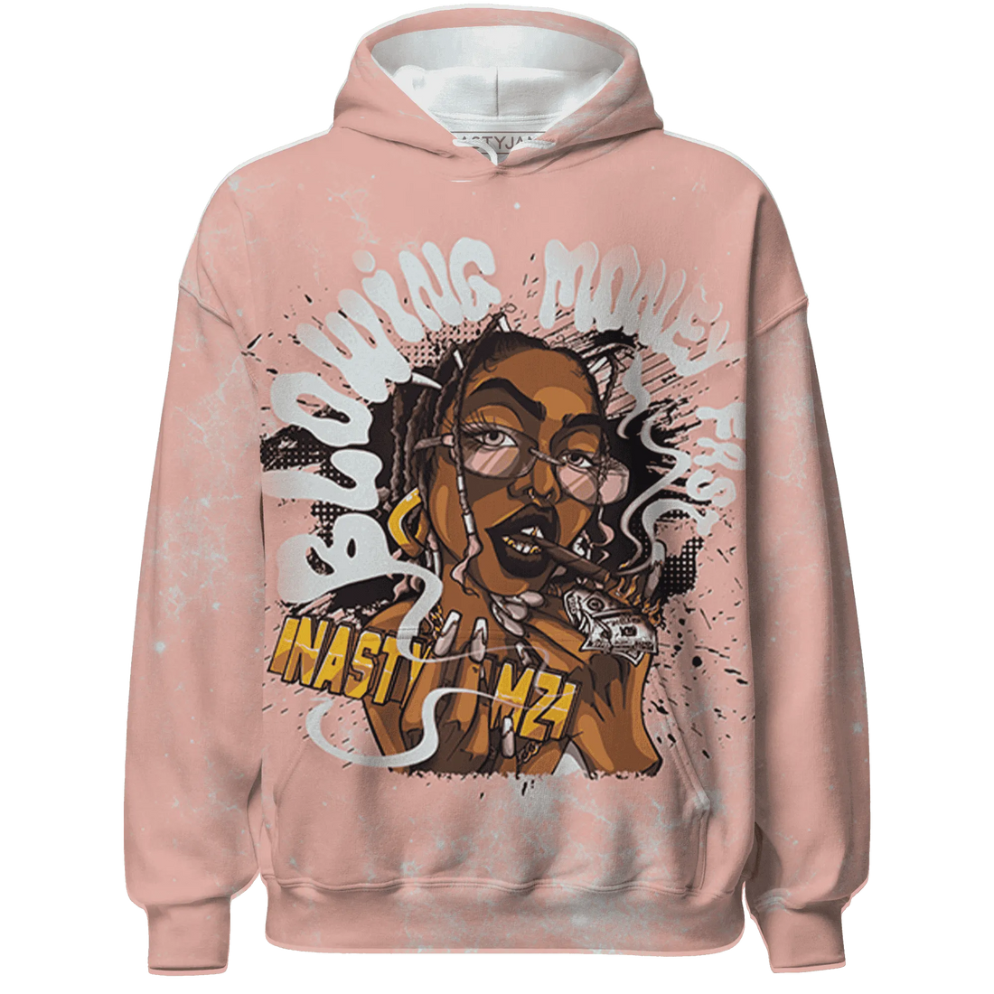 Dunk-Low-Glacier-Blue-Arctic-Orange-NastyJamz-Hoodie-Match-Blowing-Money-Fast-Girl-3D