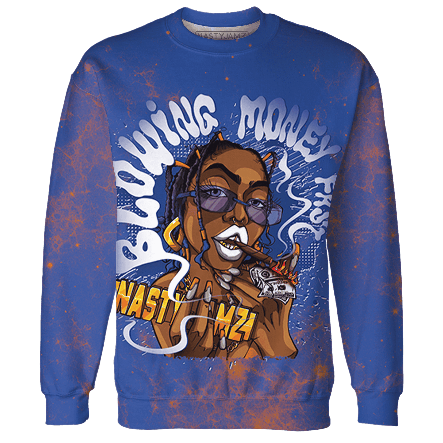 Dunk Low Knicks Sweatshirt Match Blowing Money Fast Girl 3D All-Over Print - NastyJamz