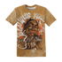 Dunk-Low-Retro-Wheat-Orange-NastyJamz-T-Shirt-Match-Blowing-Money-Fast-Girl-3D