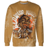 Dunk-Low-Retro-Wheat-Orange-NastyJamz-Sweatshirt-Match-Blowing-Money-Fast-Girl-3D