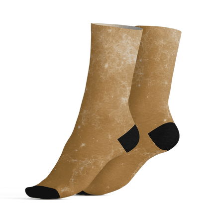 Dunk-Low-Retro-Wheat-Orange-NastyJamz-Socks-Match-Blowing-Money-Fast-Girl-3D